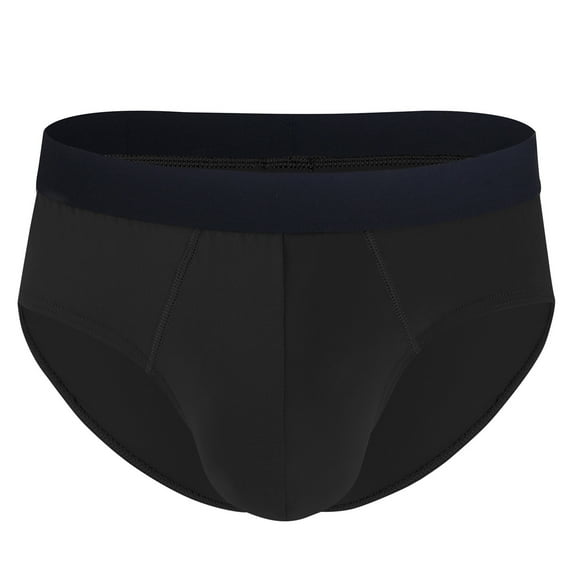 fatyb Men's Briefs Underwear Breathable Stretch Briefs Soft Mens Underpants with Comfortable Waistband