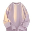 thumbnail image 1 of fatyb Men's Casual T-Shirts Long Sleeve Crew Neck Loose Tops Color Block Pullover S-5XL Tshirts for Men, 1 of 4