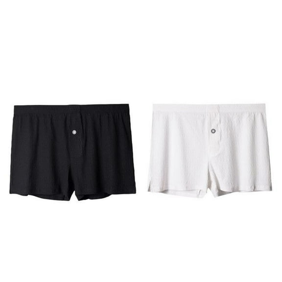 fatyb Men's Cotton Underwear Breathable Boxer Briefs Comfortable Boxers Mens Underpants 1/2/3/4 Pack