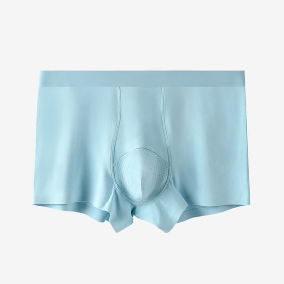 fatyb Men's Everyday Cotton Underwear Breathable Boxer Briefs for Men Comfortable Stretch Underpants