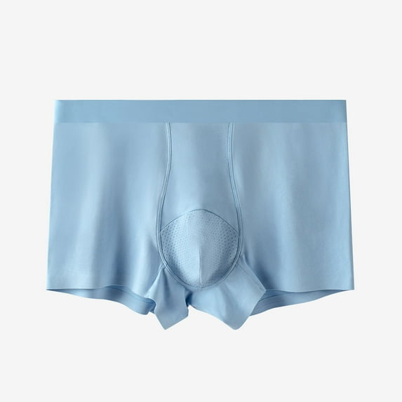 fatyb Men's Everyday Cotton Underwear Breathable Boxer Briefs for Men Comfortable Stretch Underpants