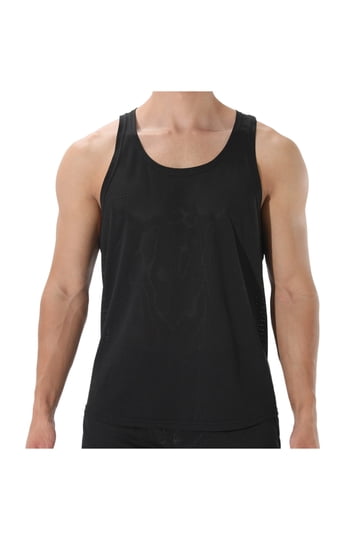 black mesh tank tops