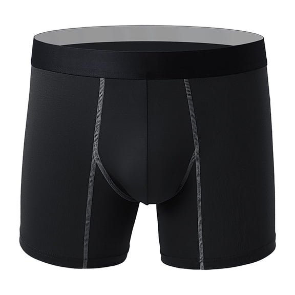 fatyb Men's Underwear Breathable Stretch Boxer Briefs Everyday Mens Underpants with Comfort Waistband