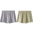 thumbnail image 1 of fatyb Mens Boxer Shorts Cotton Striped Breathable Underwear Boxers Comfort Loose Mens Shorts 1-4 Pack, 1 of 5