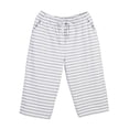 thumbnail image 1 of fatyb Mens Capri Pajama Pants Soft Elastic Waist Drawstring Breathable Lounge Pjs Bottoms with Pockets, 1 of 3