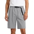 thumbnail image 1 of fatyb Mens Cargo Shorts Casual Lightweight Outdoor Hiking Shorts with Belt (Available in Big and Tall), 1 of 7