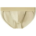 thumbnail image 1 of fatyb Mens Cotton Briefs Breathable Low Rise Underwear Bikini for Men Stretch Comfortable Underpants, 1 of 4