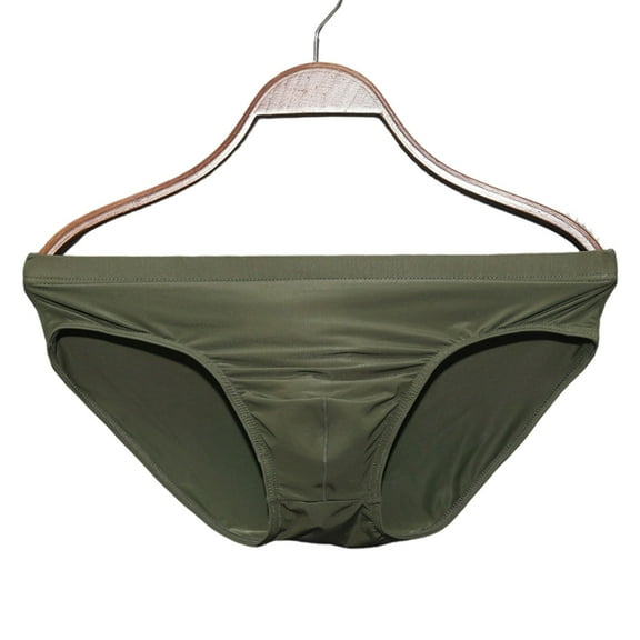 fatyb Mens Low Rise Bikini Briefs Breathable Underwear Briefs Comfortable Everyday Underpants for Men