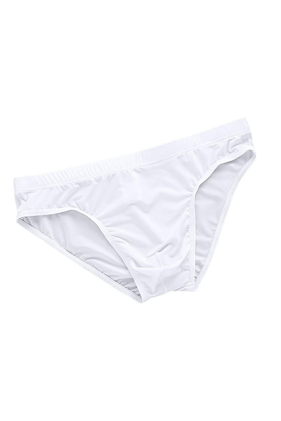 Mens Low Rise Bikini Briefs Breathable Underwear Briefs Comfortable Everyday Underpants for Men