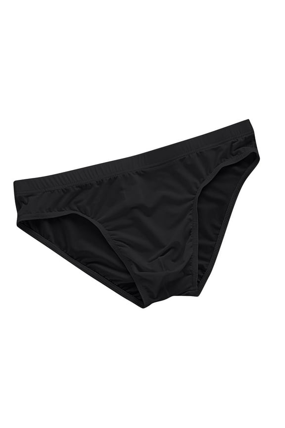 Mens Low Rise Bikini Briefs Breathable Underwear Briefs Comfortable Everyday Underpants for Men