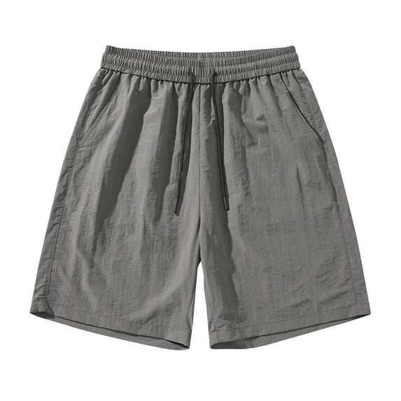 fatyb Mens Summer Shorts Casual Lightweight Beach Shorts Loose Vacation Shorts S-4XL with Drawstring