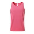 thumbnail image 1 of fatyb Mens Workout Tank Tops Racerback Muscle Athletic Shirts Bodybuilding Training Running Sleeveless Tops, 1 of 7