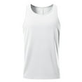 thumbnail image 1 of fatyb Mens Workout Tank Tops Racerback Muscle Athletic Shirts Bodybuilding Training Running Sleeveless Tops, 1 of 7