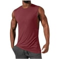 thumbnail image 1 of fatyb Mens Workout Tank Tops Sleeveless Cotton Tshirts Activewear Gym Muscle Athletic Cut off Shirts, 1 of 6