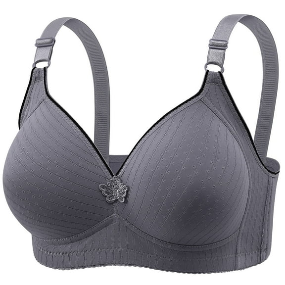 fatyb No Underwire Bras for Women Full Coverage Comfort Everyday Bras Womens Push up Padded Bralettes