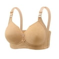 thumbnail image 1 of fatyb Plus Size Wireless Bras for Women Seamless Everyday Bras Ladies Full Coverage Bras No Underwire, 1 of 6