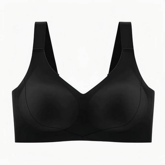 fatyb Seamless Bras for Women No Underwire T Shirt Bras Full Coverage Soft Padded Everyday Bralettes