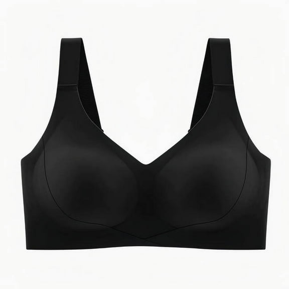 fatyb Seamless Bras for Women No Underwire T Shirt Bras Full Coverage Soft Padded Everyday Bralettes