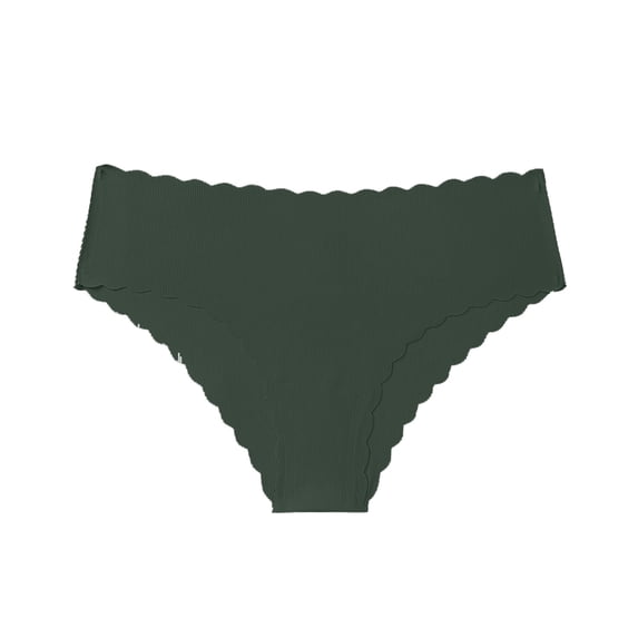 fatyb Seamless Underwear Womens No Show Bikibi Stretch Briefs Low Waist Comfortable Ladies Soft Panties
