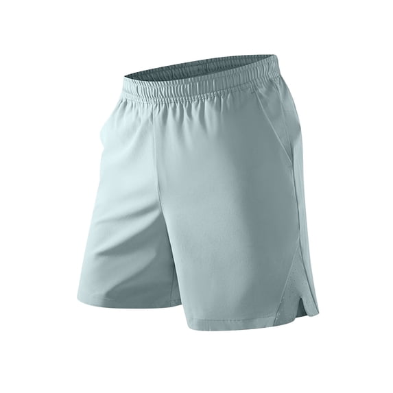 fatyb Shorts for Men Big and Tall Elastic Waist Athletic Shorts with Drawstring Mens Workout Running Shorts