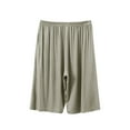 thumbnail image 1 of fatyb Summer Mens Pajama Shorts Big and Tall Elastic Waistband Soft Lounge Bottoms Sleepwear for Men, 1 of 3