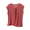 thumbnail image 1 of fatyb Summer Tank Tops for Women Sleeveless Comfy Lounge Blouses Loose Crewneck Womens Pajama Shirts, 1 of 4