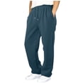 thumbnail image 1 of fatyb Sweatpants for Kids Open Bottom Boys Girls Joggers Comfort Drawstring Sweat Pants with Pockets, 1 of 6