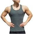 thumbnail image 1 of fatyb Tank Tops for Men Sleeveless Gym Workout Shirts Soft Muscle Tee Mens Athletic Training T Shirts, 1 of 3