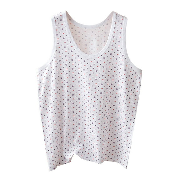 fatyb Tank Tops for Women Sleeveless Cotton Undershirts Casual Womens Breathable Bottom Shirts L-5XL