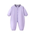 thumbnail image 1 of fatyb Toddler Baby Cotton Romper Long Sleeve Full Zip Jumpsuit Newborn Clothes Outwear for Crawling Playing, 1 of 3