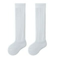thumbnail image 1 of fatyb Toddler Baby Girls Boys Knee High Socks Infant Summer Thin Cotton Long Stockings for Crawling, 1 of 4