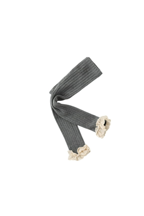 Toddler Baby Girls Leggings Spring Summer Cotton Bottom Pants Cable Knitted Thin Footless Pants