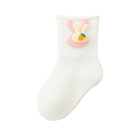 fatyb Toddler Baby Socks Newborn Cute Crew Socks Casual Infant Comfortable Socks for Kids Boys Girls