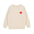 thumbnail image 1 of fatyb Toddler Baby Sweater Crewneck Comfy Pullover Kids Long Sleeve Knitted Casual Tops for Boys Girls, 1 of 5