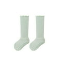 thumbnail image 1 of fatyb Toddler Knee High Non Slip Socks Baby Long Stockings Newborn Infant Comfy Ruffle Solid Color Socks, 1 of 3