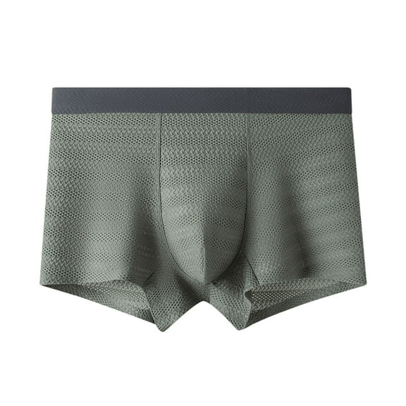 fatyb Underwear for Mens Boxer Briefs Breathable Everyday Trunks Soft Comfortable Underpants for Men