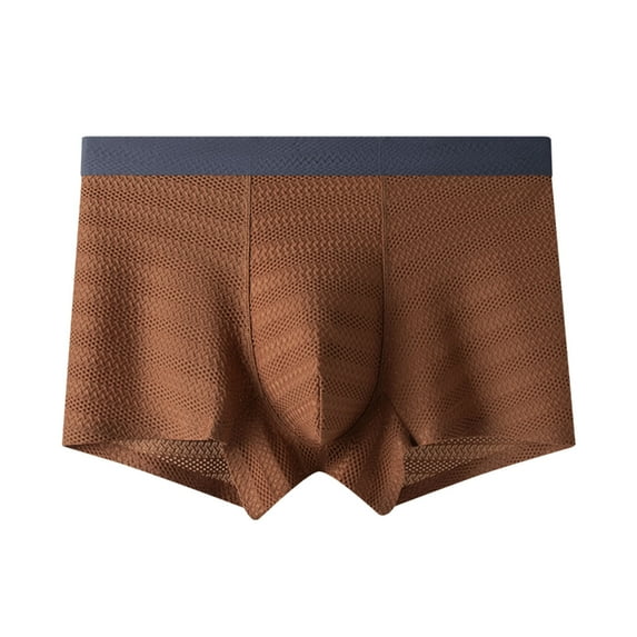 fatyb Underwear for Mens Boxer Briefs Breathable Everyday Trunks Soft Comfortable Underpants for Men