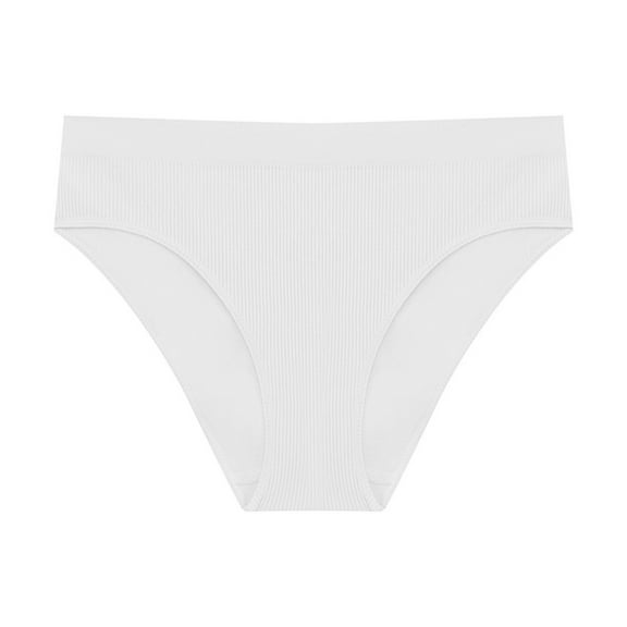 fatyb Underwear for Women Low Rise Bikini Stretch High Cut Briefs Seamless Ladies Breathable Panties