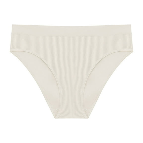 fatyb Underwear for Women Low Rise Bikini Stretch High Cut Briefs Seamless Ladies Breathable Panties