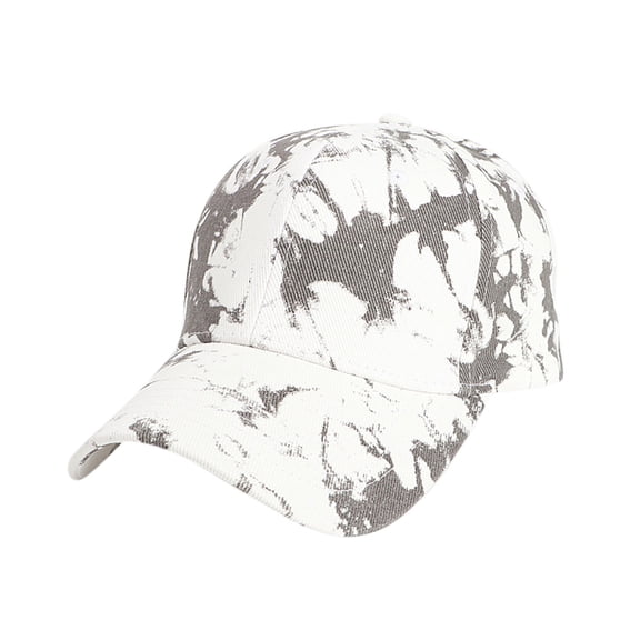 fatyb Unisex Baseball Cap Tie Dye Mens Cotton Adjustable Size Womens Baseball Hat for Hiking Running