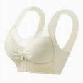 thumbnail image 1 of fatyb Women's Bras Lace Mesh No Underwire Bras Pullover Full Coverage Smoothing Back T-Shirt Bralettes, 1 of 4