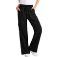 thumbnail image 1 of fatyb Women's Corduroy Pants Elastic Waist Wide Leg Pants Womens Drawstring Casual Trousers with Pockets, 1 of 7