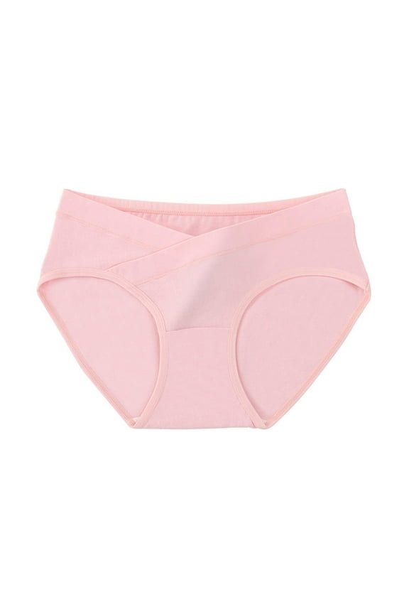 Women's Cotton Bikini Briefs Soft Stretch Comfort Underpants Breathable V Waist Ladies Panties
