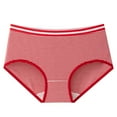 thumbnail image 1 of fatyb Women's Cotton Briefs Cotton Full Coverage Underwear Stretch Ladies Mid Rise Comfortable Panties, 1 of 2