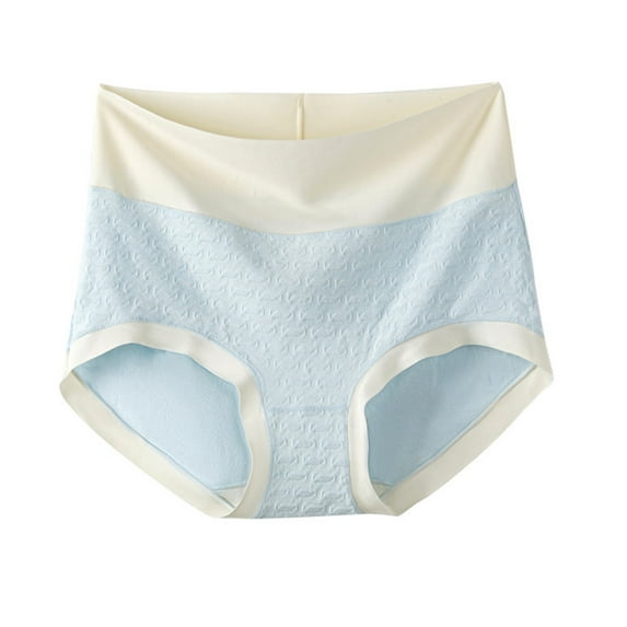 fatyb Women's High Waist Cotton Underwear Full Coverage Stretch Briefs Comfortable Ladies Soft Panties