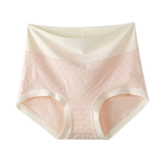 fatyb Women's High Waist Cotton Underwear Full Coverage Stretch Briefs Comfortable Ladies Soft Panties