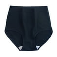 thumbnail image 1 of fatyb Women's High Waist Cotton Underwear Full Coverage Stretch Panties Soft Comfortable Ladies Briefs, 1 of 1