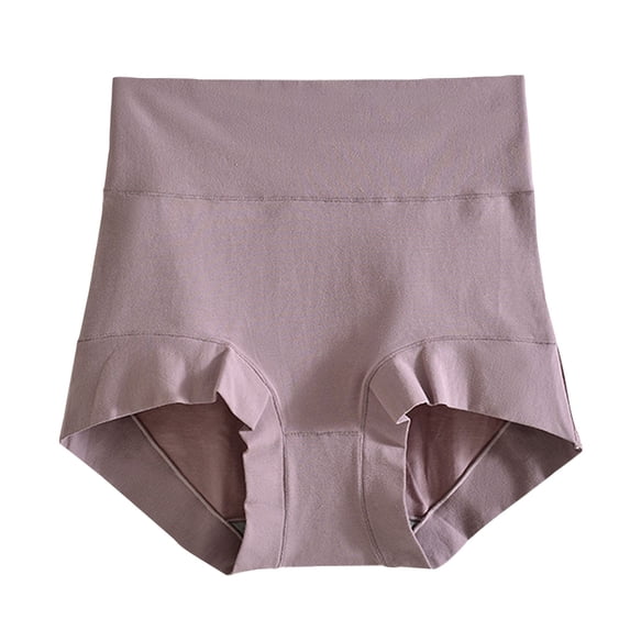 fatyb Women's High Waist Underwear Full Coverage Stretch Panties Soft Ladies Comfortable Briefs M-XXL