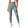 thumbnail image 1 of fatyb Women's High Waisted Leggings Stretchy Workout Yoga Pants Quick Dry Running Leggings for Women, 1 of 7