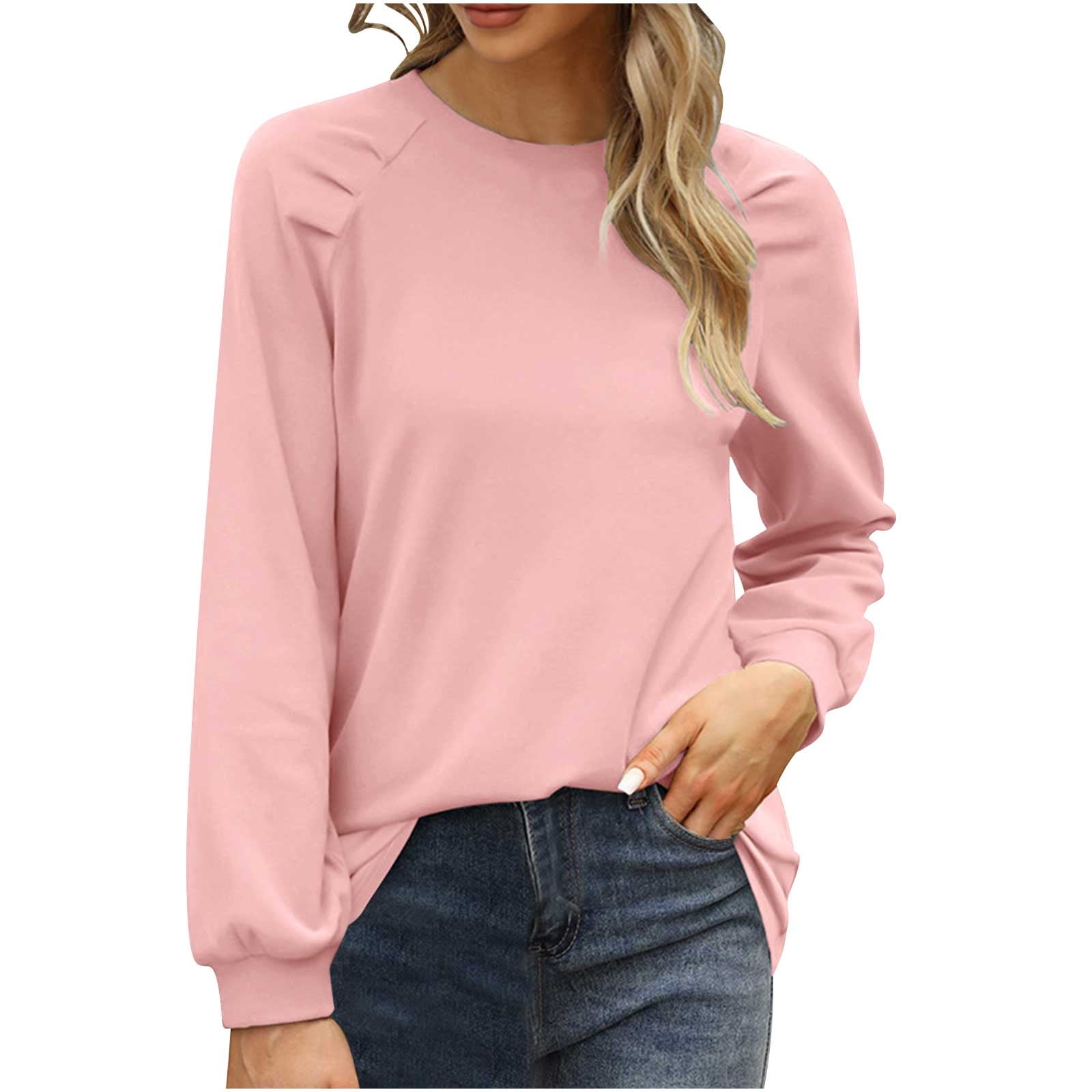 Basic Plain Long Sleeve Top